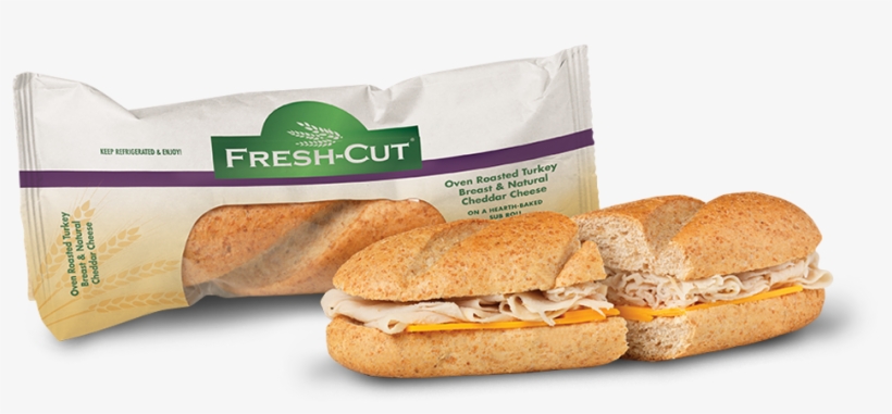 Oven Roasted Turkey & Natural Cheddar Sub - Bun, transparent png download