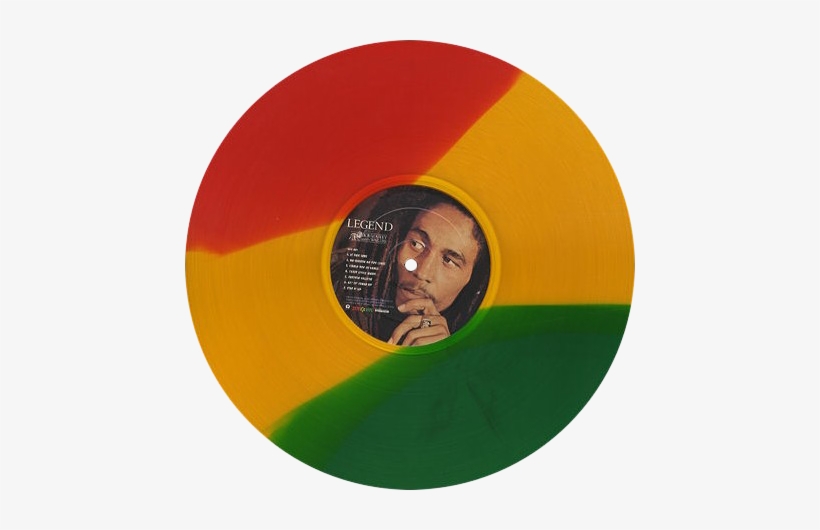 Coloured Vinyl Is One Of The More Popular Vinyl Record - Bob Marley & The Wailers: Legend (rarities Edition), transparent png download