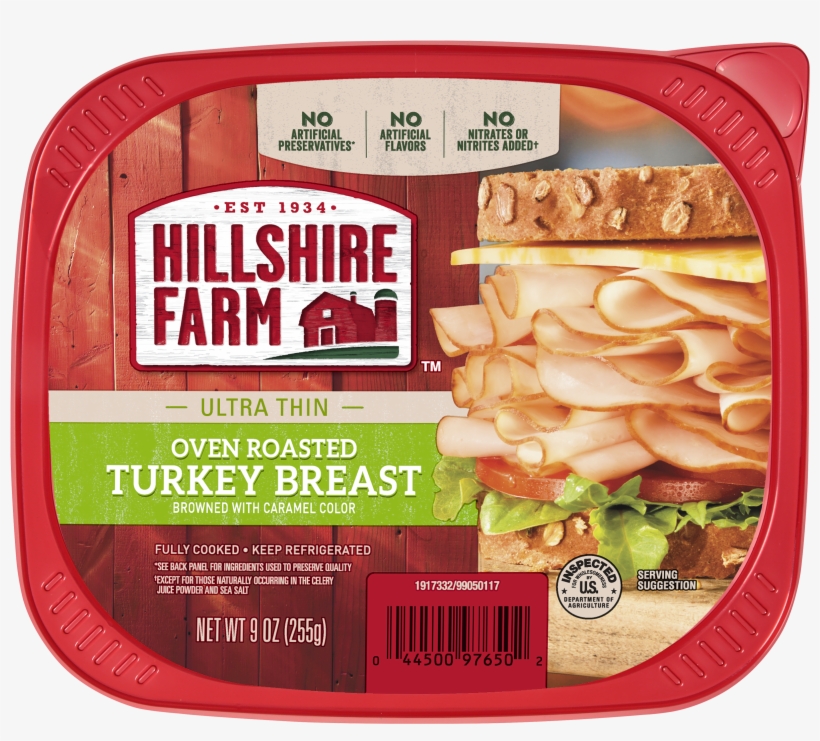 Hillshire Farm® Ultra Thin Sliced Lunchmeat, Oven Roasted - Hillshire Farm Oven Roasted Turkey Breast, transparent png download