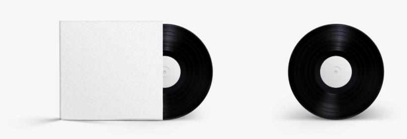 Mockup - Record Label Mock Up, transparent png download