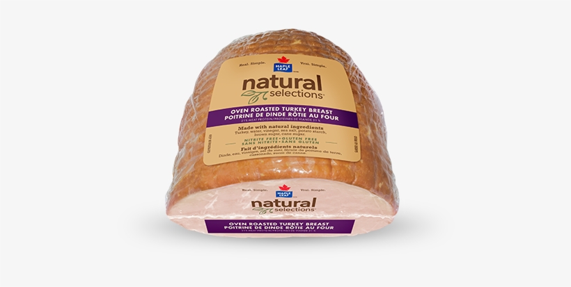 Maple Leaf Natural Selections Oven Roasted Turkey - Multigrain Bread, transparent png download