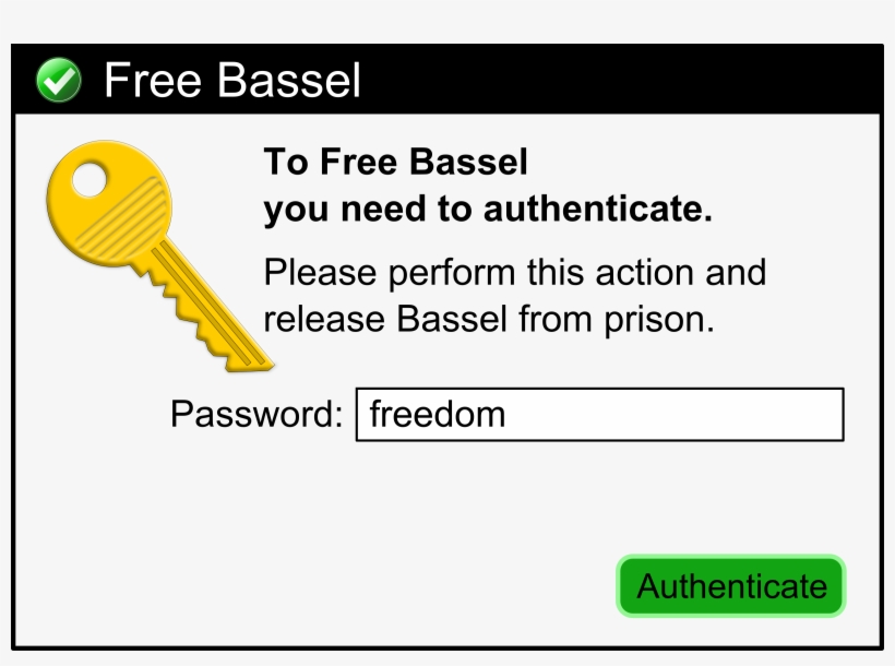This Free Icons Png Design Of Free Bassel Dialog Box, transparent png download