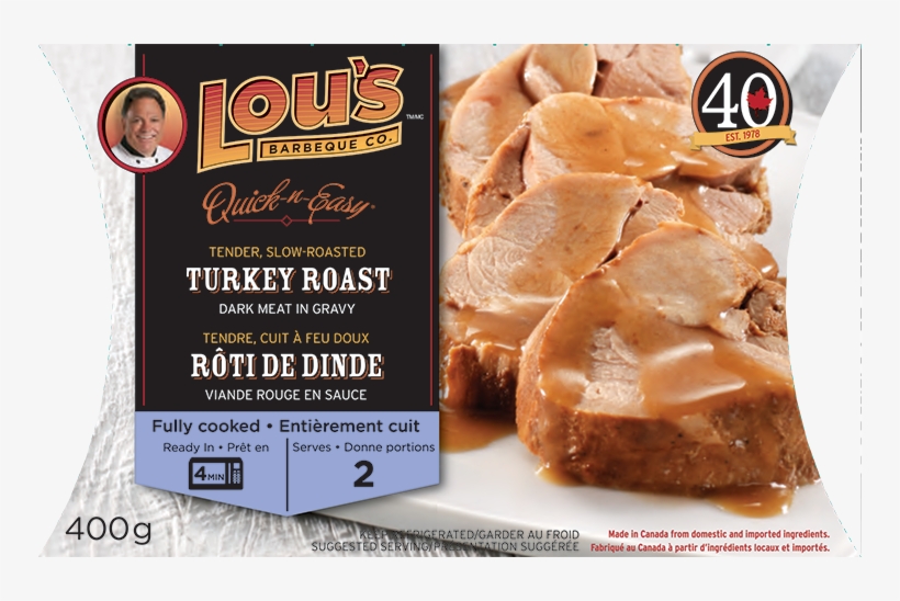 Full Package - Lou's Bbq Company Lou's Bbq Naturally Smoked Barbeque, transparent png download