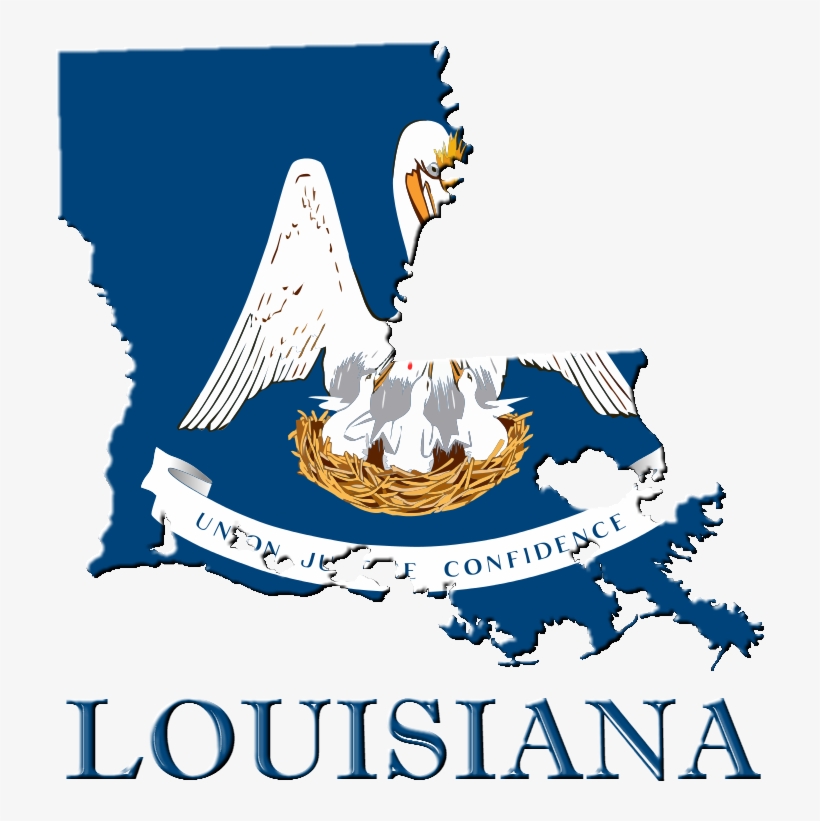 State Of Logo By - Louisiana Flag, transparent png download