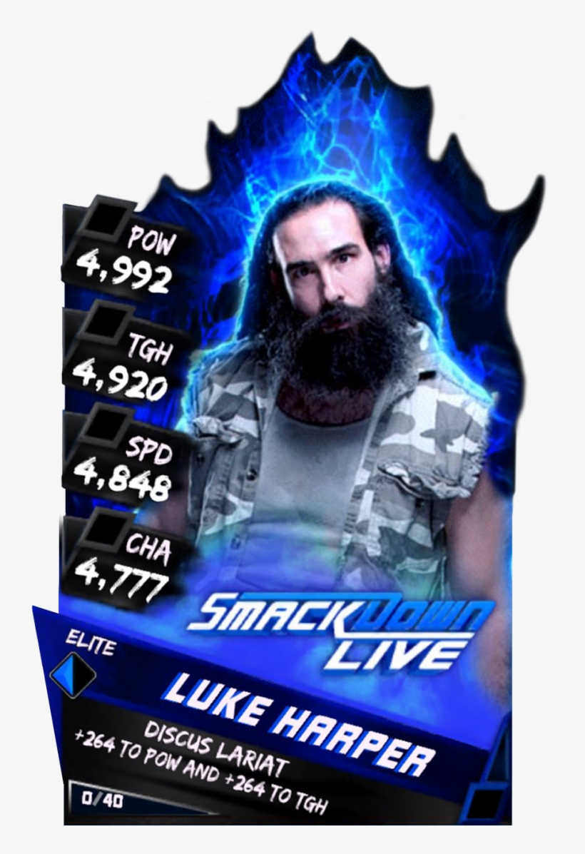 Harper Wwe Supercard Season Debut Wwe Supercard Roster - Wwe Supercard Bray Wyatt Elite, transparent png download