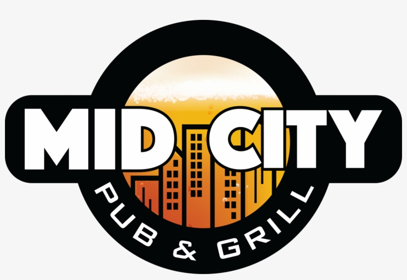Graphic Royalty Free Brunch Clipart Sunday Football - Mid City Pub & Grill, transparent png download