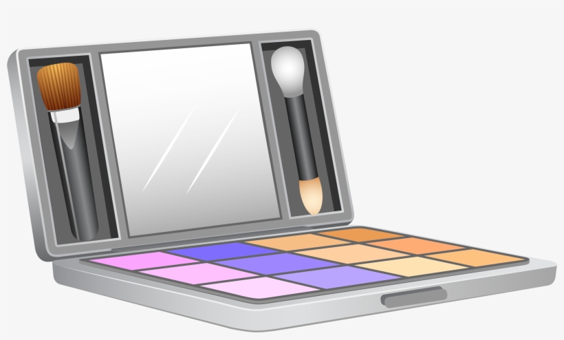 Cosmetics Clip Art Eyeshadow Palette Png Image - Eyeshadow Clipart, transparent png download