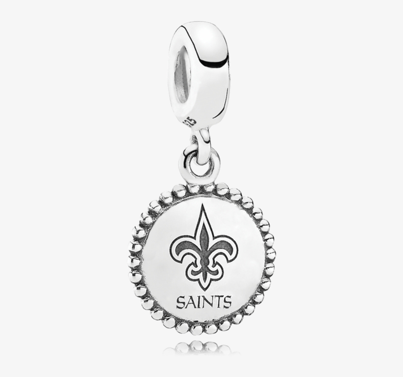 New Orleans Saints - Pandora Oakland Raiders Bracelet Charm | Nfl | Sterling, transparent png download