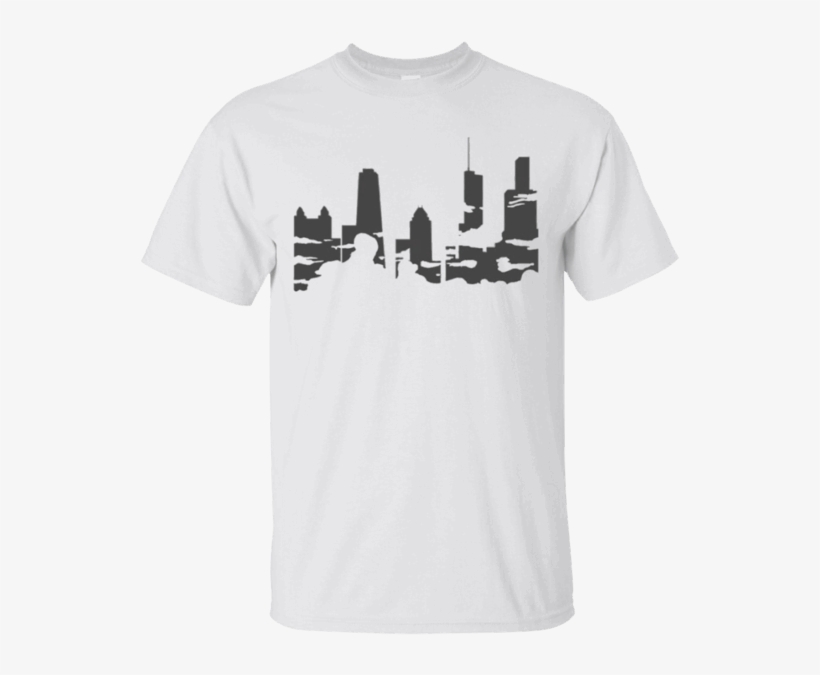 Chicago Skyline - T-shirt, transparent png download