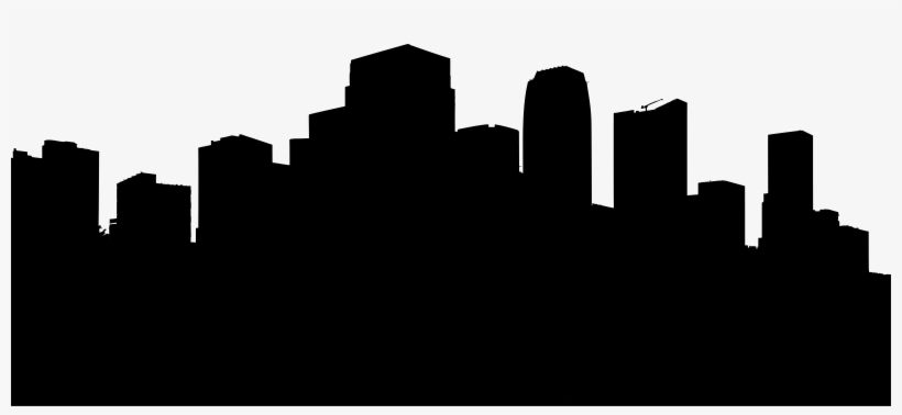Guizhou Silhouette Big Image Png - Cityscape Silhouette, transparent png download