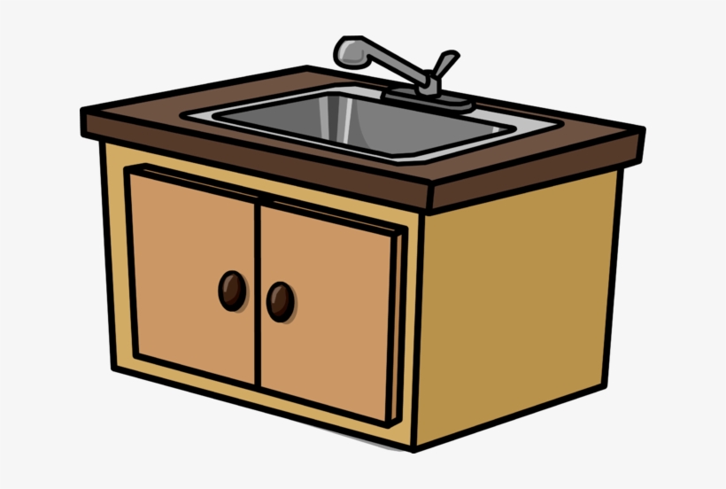 Kitchen Sink Sprite 003 - Kitchen Sink Club Penguin, transparent png download
