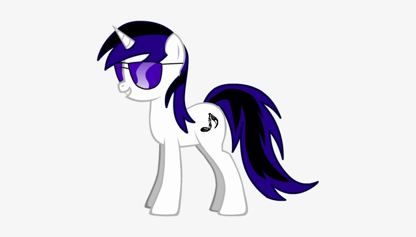 Fanmade Enigmatic Brony With Sunglasses - Cartoon, transparent png download