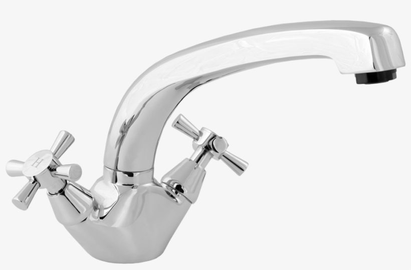Tap Transparent - Deva Milan Mono Kitchen Sink Mixer Tap, Chrome, transparent png download