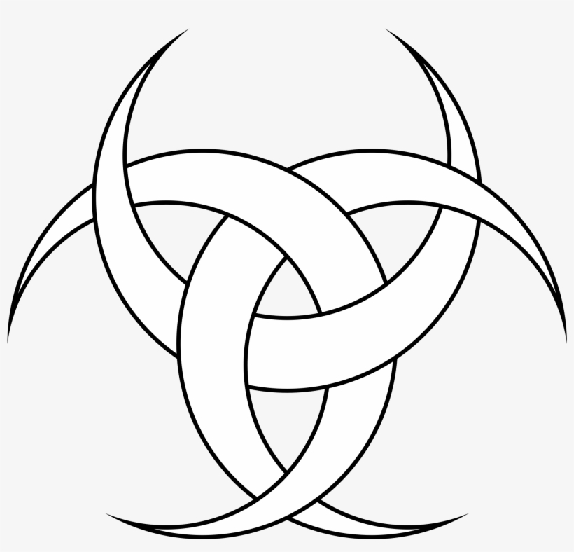 Three Crescents Diane Poitiers - Triple Goddess Symbol, transparent png download