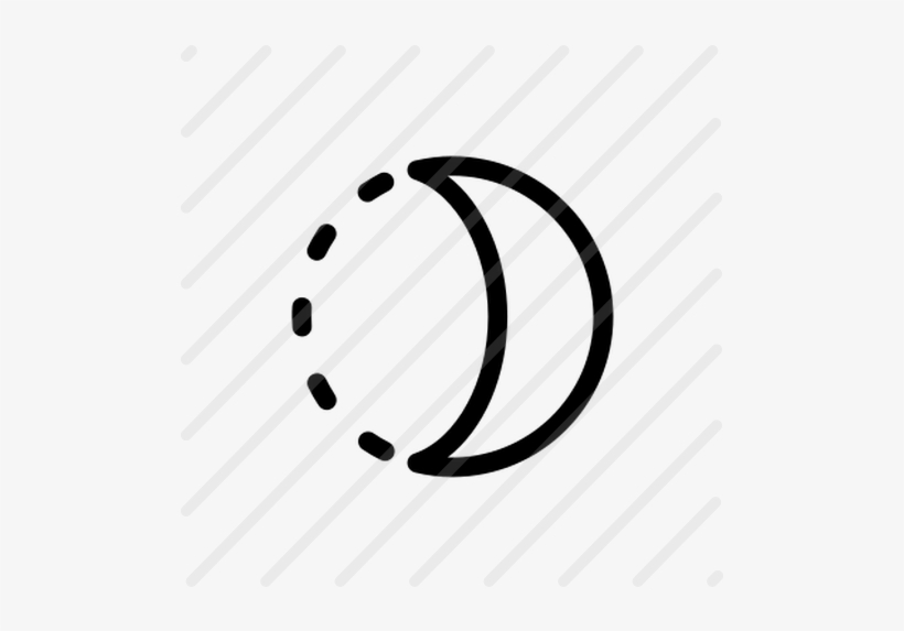 Moon Icon - Icon, transparent png download