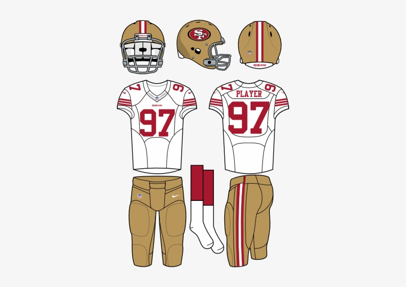 San Francisco 49ers - Cleveland Browns Uniforms 2013, transparent png download
