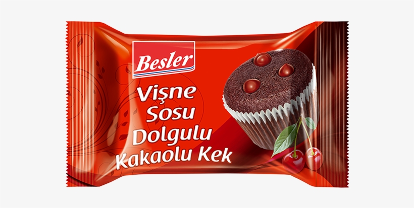 Illustration Of Cake Cacao Filled Cherry Cream - Chocolate, transparent png download