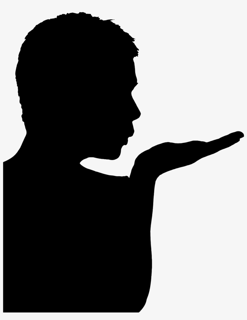 This Free Icons Png Design Of Woman Blowing On Palm, transparent png download