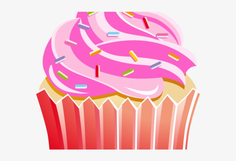 Cupcake Clipart Vanilla Cupcake - Cupcake Clipart Transparent Background, transparent png download