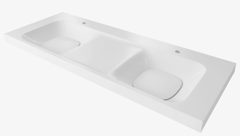 Dxv Modulus 55 Inch Two Single Hole Double Bathroom - 120 Mosdo, transparent png download