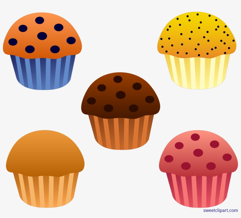 Picture Royalty Free Download Assorted Free On Dumielauxepices - Muffin Clipart, transparent png download