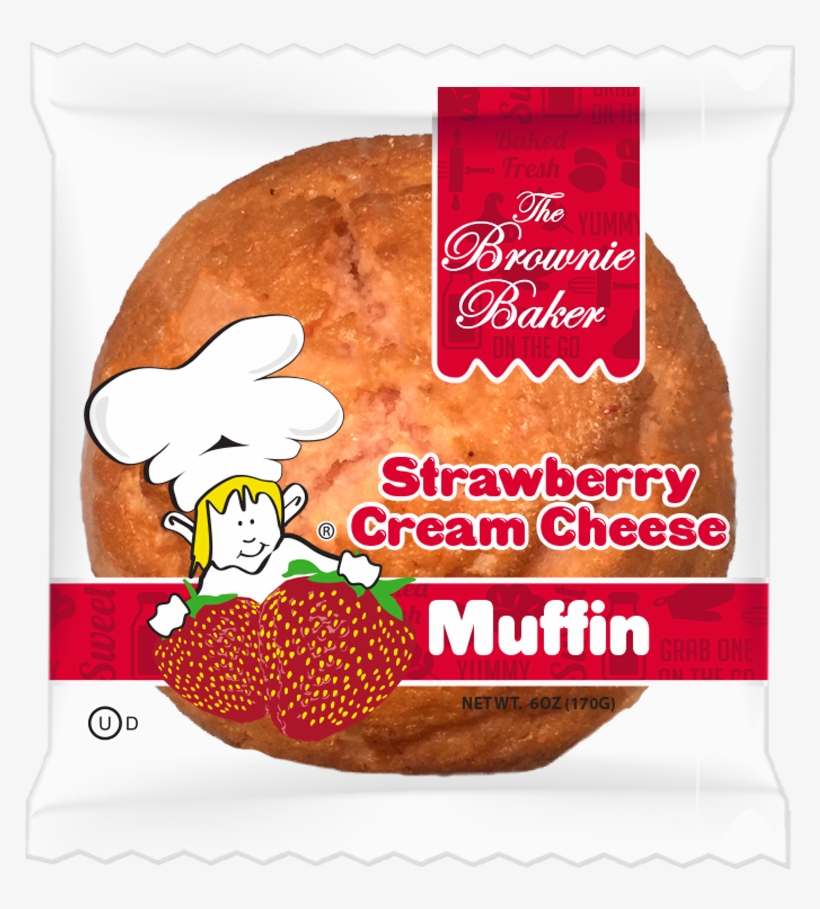 Click For Nutrition - Brownie Baker Cookie, Chocolate Chip - 12 Pack, 4 Oz, transparent png download