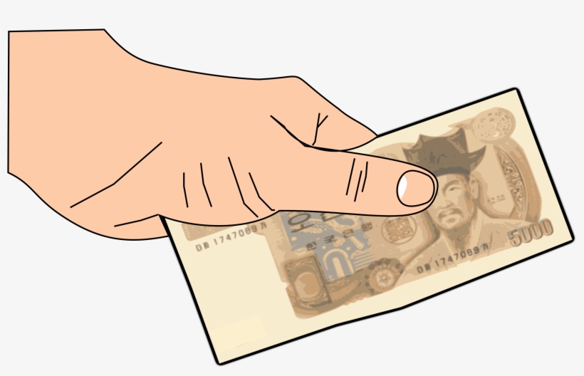 Money 5000won In Hand Icons Png - South Korean Money, transparent png download