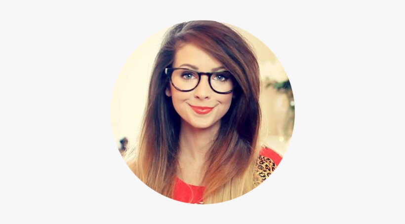 The Canon 70d Has Amazing Features Which Makes It The - Zoe Sugg With Glasses, transparent png download