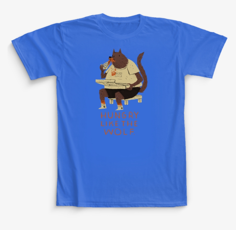 Hungry Like The Wolf - T-shirt, transparent png download