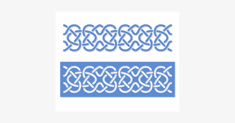 The - Celtic Border Png, transparent png download