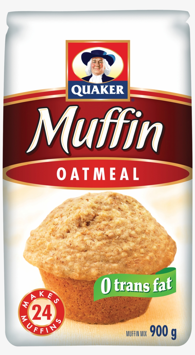 Quaker® Oatmeal Muffin Mix - Oatmeal Chocolate Chip Muffin Mix, transparent png download