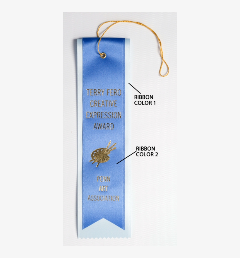 17 2 5 X 10 Custom Award Ribbonribbonsrb17 A2665 - Ribbon, transparent png download