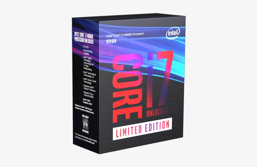 Intel's Core I7-8086k Giveaway Kicks Off Tonight At - Intel Core I7 8086k, transparent png download