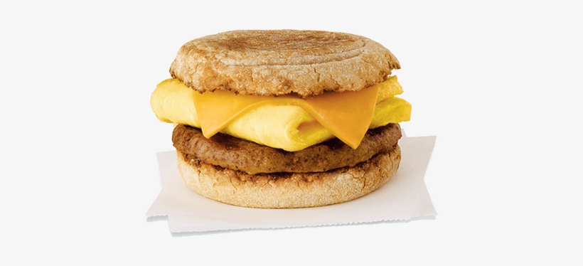 Sausage, Egg & Cheese Muffin - English Muffin, transparent png download