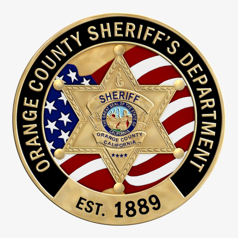 Orange County Sheriff's Department Deputy Injured By - Orange County Sheriff's Department Logo, transparent png download