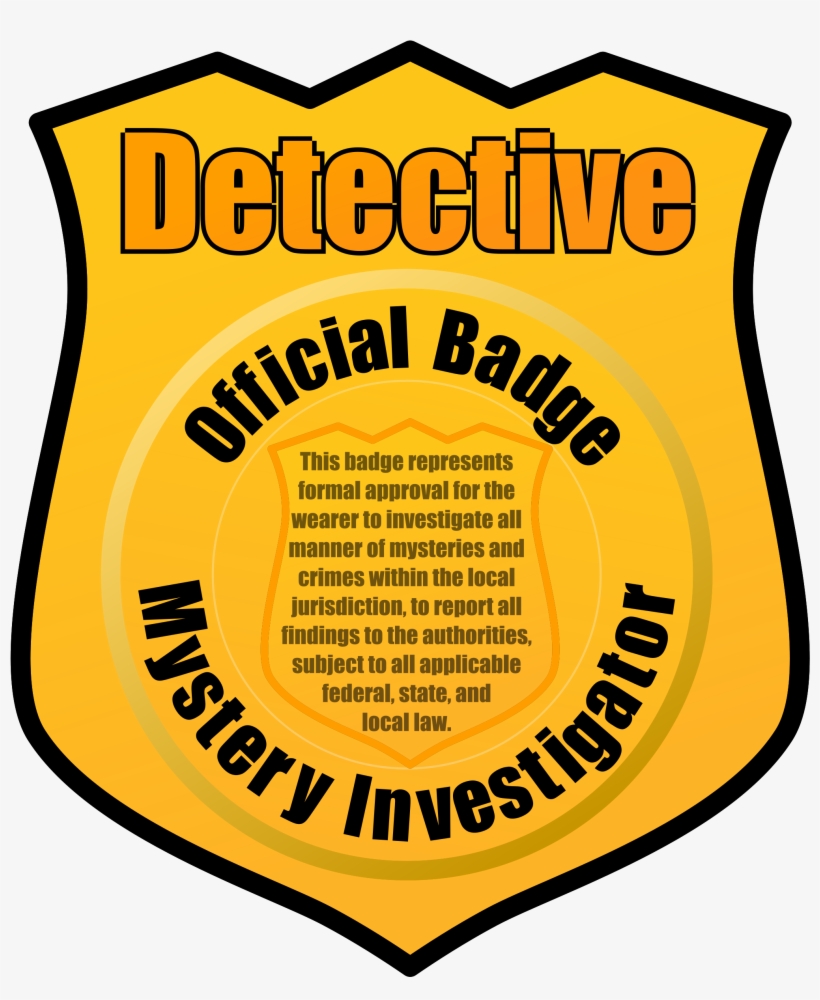 Detective Badge Template Detective Badge Template
