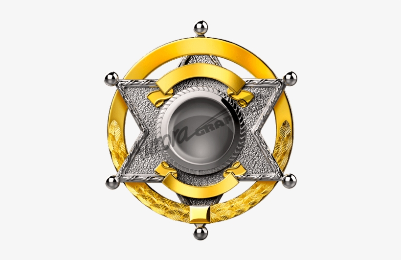 Sheriff Badge - Sheriff Badge Blank Png, transparent png download