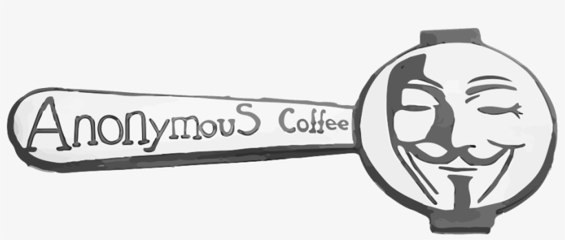 Anonymous Coffee Art - Logo Anonymous Background Transparent, transparent png download