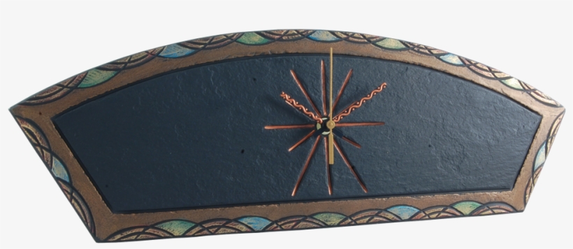 Free Standing Clock With Celtic Border - Circle, transparent png download