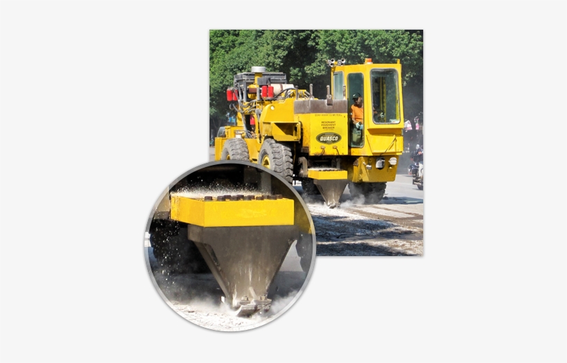 Works With Standard Rolling And Paving Equipment - Resonant Machine, transparent png download