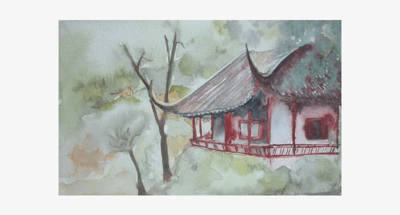 Temples In Souzhou - Painting, transparent png download