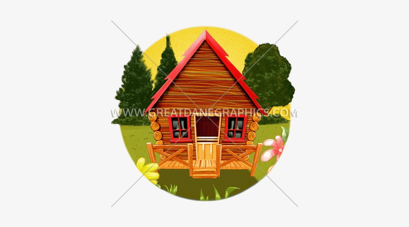 Camp Cabin - Royalty-free, transparent png download