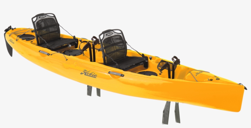 2018 Hobie Mirage Oasis Tandem Pedal Kayak - Hobie Mirage 180 Oasis Tandem Kayak Ivory Dune, transparent png download