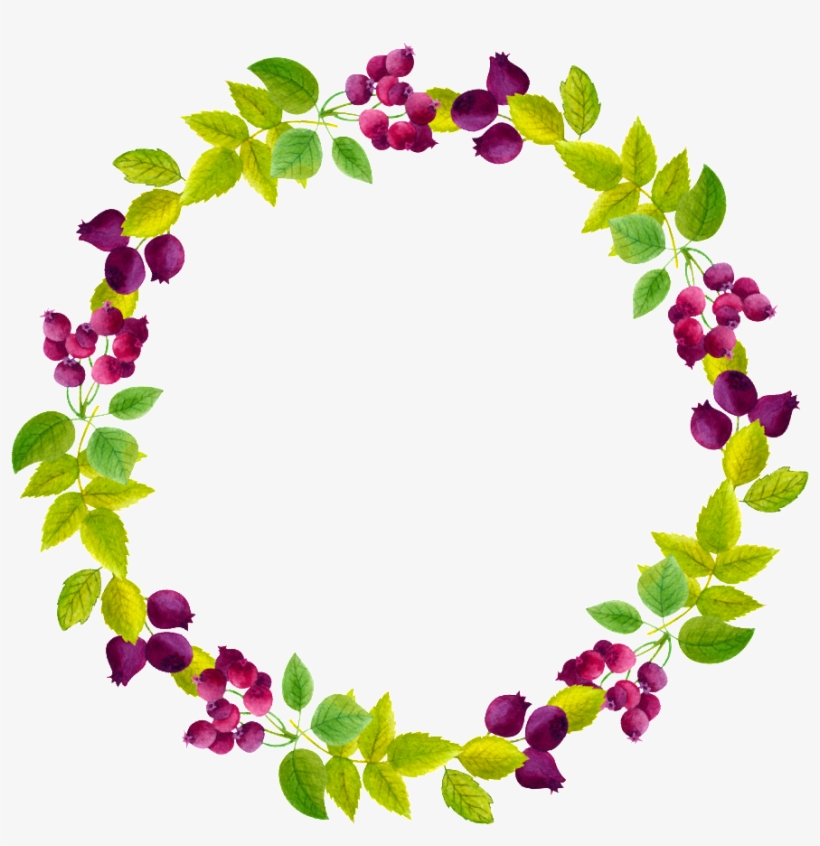 This Graphics Is Cute Plant Small Garland Transparent - Watercolor Painting, transparent png download