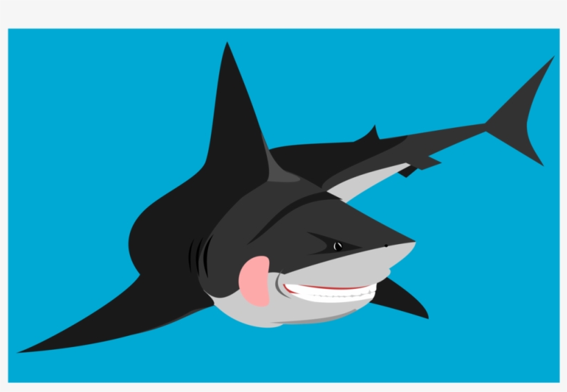 Bull Shark Great White Shark Computer Icons Shark Tooth - Shark, transparent png download