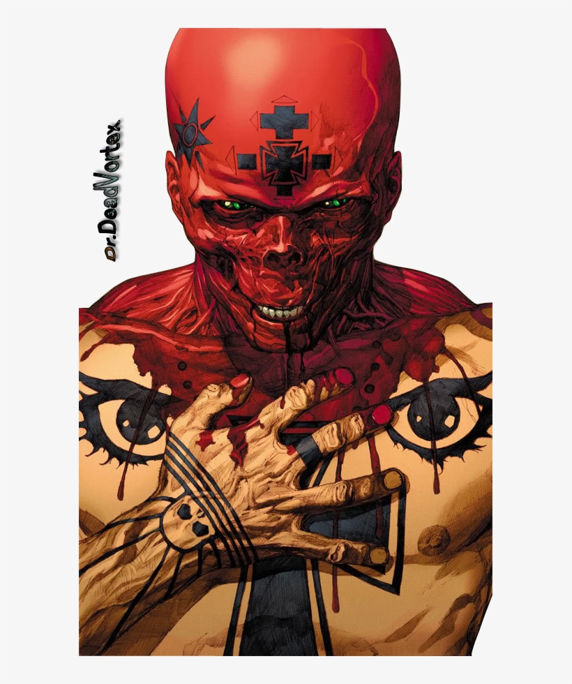Redskull - Ultimate Avengers Issue 1, transparent png download