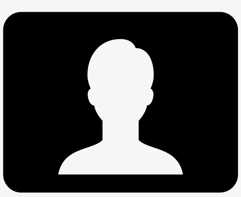 Video Chat Icon - Silhouette, transparent png download