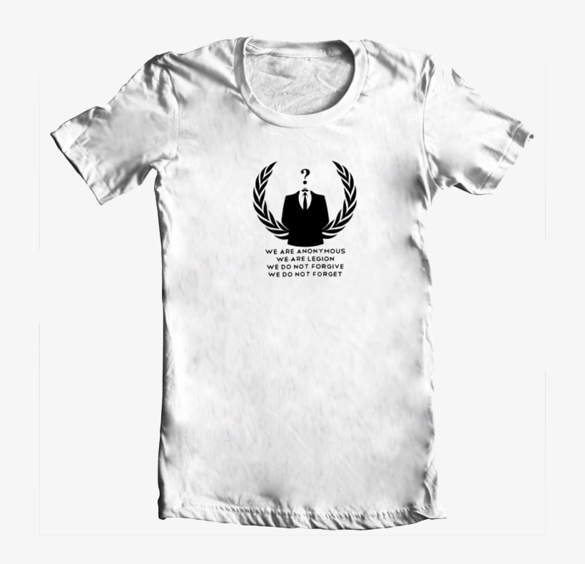 Anon Logo White T-shirt Larger Image - Susuka Pero Hindi Susuko Shirt, transparent png download