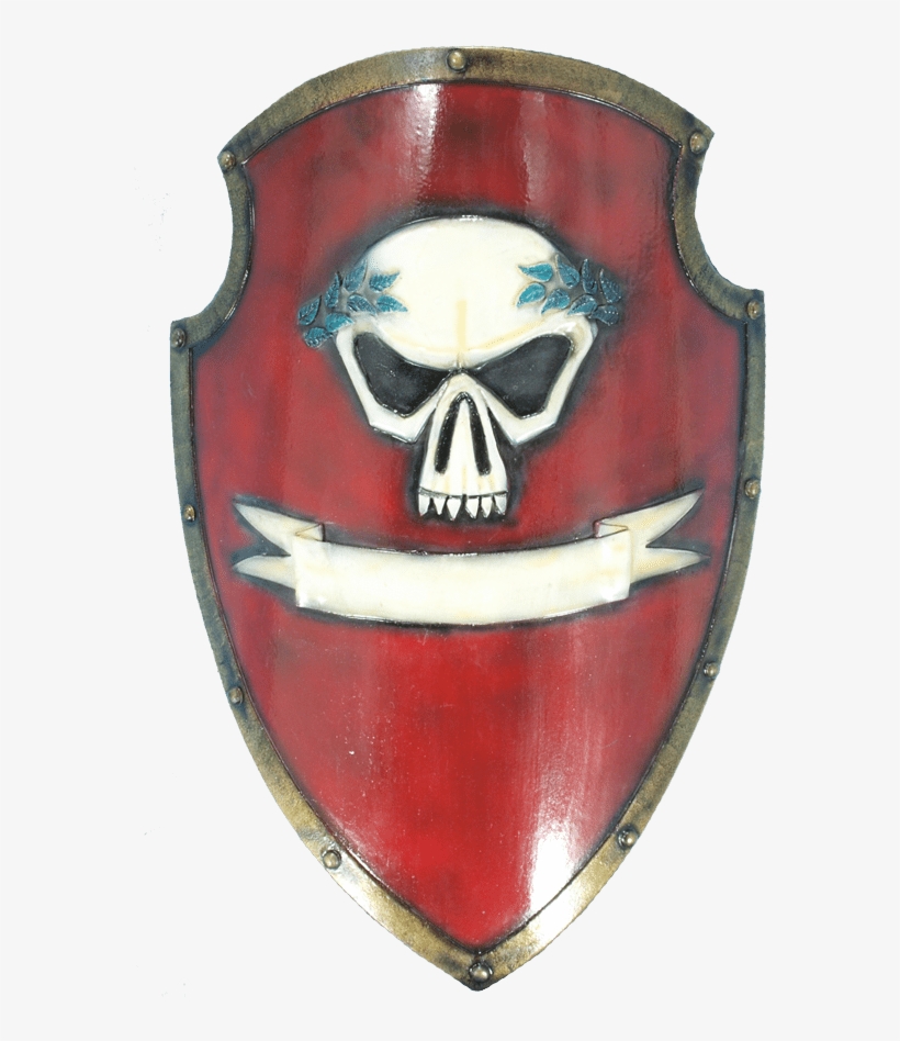 Loading - - Armor Venue - Skull Imperial Larp Foam Shield - Larp, transparent png download