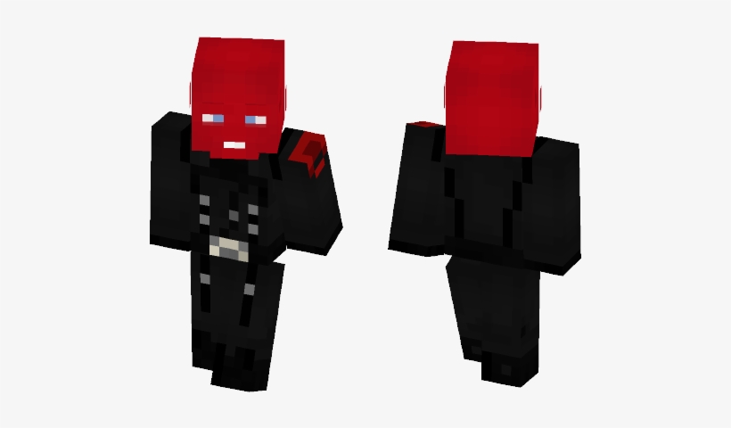 Red Skull - Spiderman Ps4 Minecraft Skin, transparent png download
